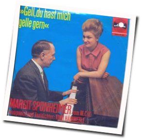 Gell Du Hast Mich Gelle Gern Ukulele Chords by Margit Sponheimer