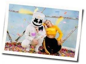 Friends Acoustic Chords by Marshmello