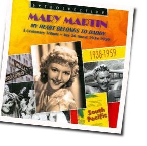 I Get A Kick Out Of You Chords by Mary Martin