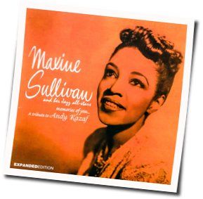 I Don't Stand A Ghost Of A Chance Whit You Chords by Maxine Sullivan