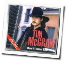 Don't Take The Girl Tab by Tim Mcgraw