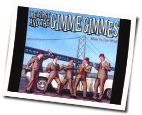 My Boyfriends Back Bass Tab by Me First And The Gimme Gimmes