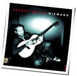 Niemand Chords by Gregor Meyle