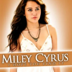 I Hope You Find It (Ver2) Chords by Miley Cyrus
