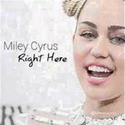 Miley Cyrus chords for Right here ukulele