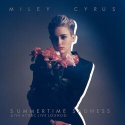 Miley Cyrus chords for Summertime sadness