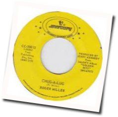 Roger Miller chords for Chug a lug