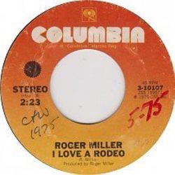 I Love A Rodeo Chords by Roger Miller