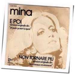 E Poi Chords by Mina