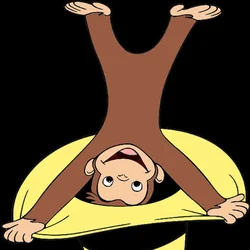 Curious George - Upside Down Tab by Cartoons Music