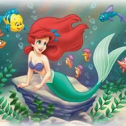 La Sirenita - Bajo Del Mar Chords by Cartoons Music