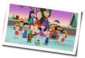 Phineas And Ferb - 12 Days Of Christmas Chords by Cartoons Music