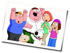 Family Guy Theme Song Bass tabs by Cartoons Music