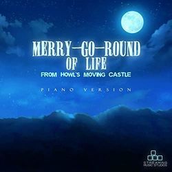 Howls Moving Castle - Merry-go-round Of Life Bass tabs by Cartoons Music