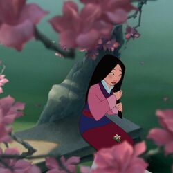 Cartoons Music tabs for Mulan - reflection