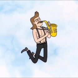 Regular Show - Sad Sax Guy Tab by Cartoons Music