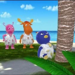 The Backyardigans - Castaways Bass tabs by Cartoons Music