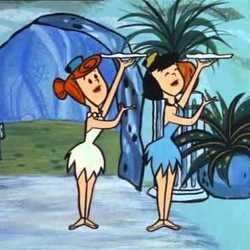The Flintstones - Wilma And Betty - Burger On A Bun Chords by Cartoons Music
