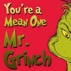 You're A Mean One Mr Grinch Tab by Christmas Songs