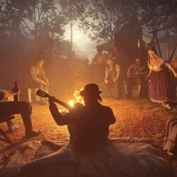 Red Dead Redemption 2 - Rye Whiskey Campfire Song Intro Tab by Game Music 🎮