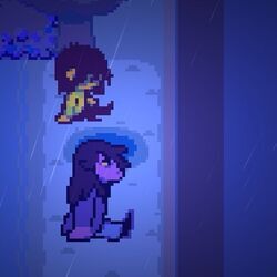 Deltarune Chapter 4 - The Place Where It Rained Tab by Misc Computer Games