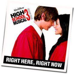 High School Musical - Right Here Right Now Ukulele by Soundtracks