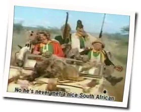 Spitting Image - Ive Never Met A Nice South African Chords by TV Soundtracks 📺