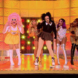 Rupaul - Kitty Girl All Stars 3 Remix Chords by Television Music