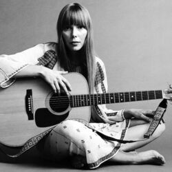 Joni Mitchell chords for You turn me on im a radio