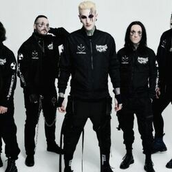 Red White  Boom Chords by Motionless In White