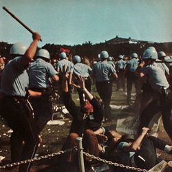 Cops Beating Down On Hippie Scum At The 1968 Democratic National Convention by Negative Xp