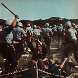 Cops Beating Down On Hippie Scum At The 1968 Democratic National Convention Tab by Negative XP