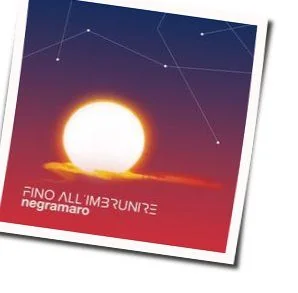 Fino Allimbrunire Chords by Negramaro