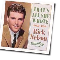 A Happy Guy Chords by Ricky Nelson