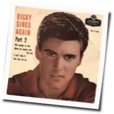 Old Enough To Love Chords by Ricky Nelson