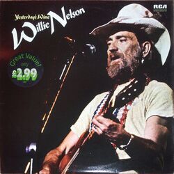 Yesterdays Wine Tab by Willie Nelson