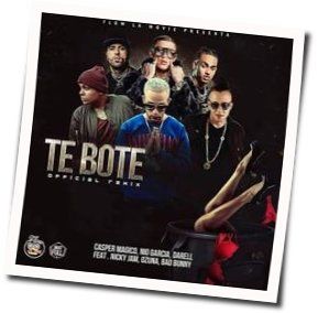 Te Bote Remix Chords by Nio García