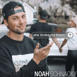 She Broke My Heart Chords by Noah Schnacky