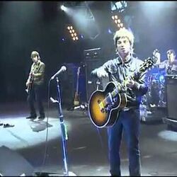 Don't Look Back In Anger Live Chords by Oasis