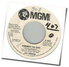 Remember The Good Chords by Roy Orbison