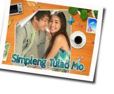 Simpleng Tulad Mo Chords by Daniel Padilla