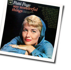 Fly Me To The Moon Chords by Patti Page