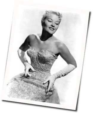 That Old Feeling Chords by Patti Page