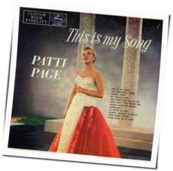 This Is My Song Chords by Patti Page