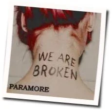 We Are Broken Bass Tab by Paramore