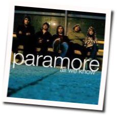 All We Know Bass tabs by Paramore
