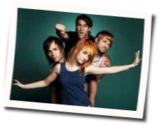 I Caught Myself Tabs by Paramore