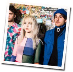 In The Mourning Landslide Chords by Paramore