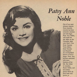 Good Looking Boy Chords by Patsy Ann Noble