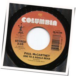 Ode To A Koala Bear Tab by Paul McCartney